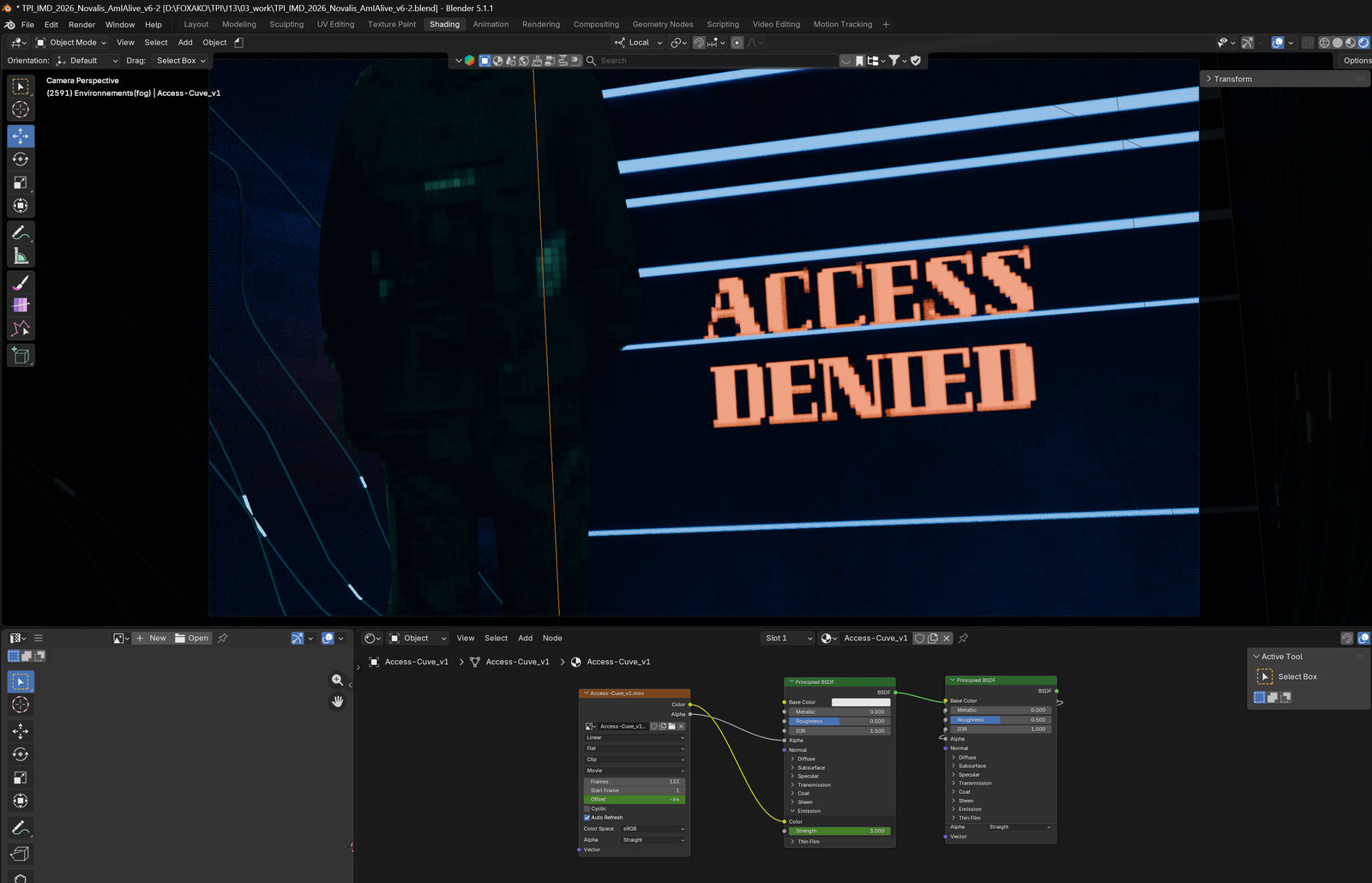 Screen graphics and compositing