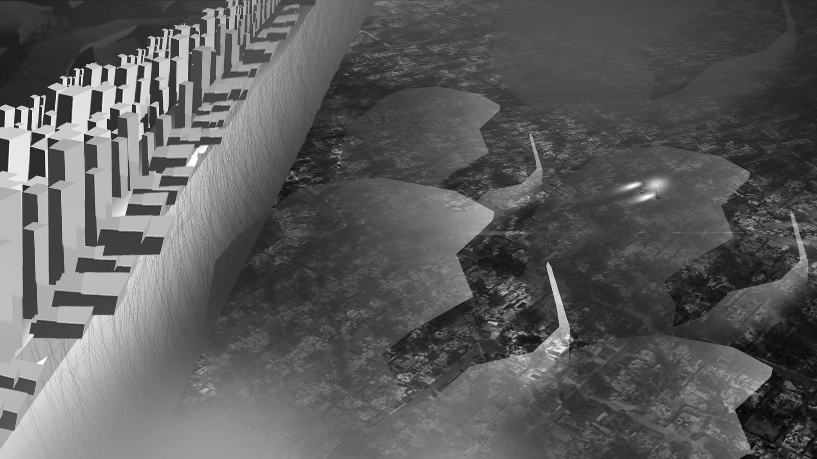 Previz frame under the bridge